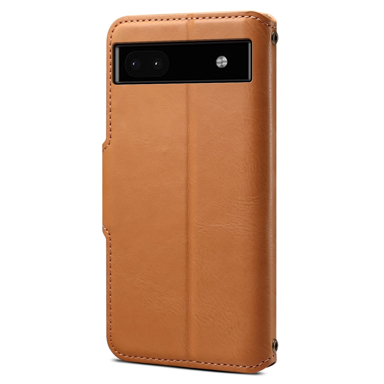 DENIOR For Google Pixel 6a Wallet Phone Case Cowhide Texture Leather Flip Cover DENIOR For Google Pixel 6a Wallet Phone Case Cowhide Texture Leather Flip Cover
